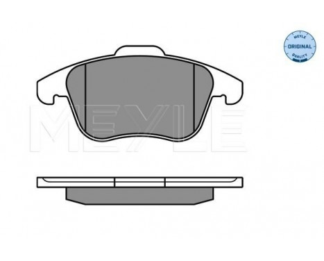 Brake Pad Set, disc brake MEYLE-ORIGINAL Quality 025 243 3219/W, Image 2