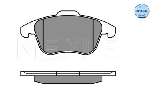 Brake Pad Set, disc brake MEYLE-ORIGINAL Quality 025 243 3219/W, Image 2