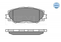 Brake Pad Set, disc brake MEYLE-ORIGINAL Quality 025 243 3617