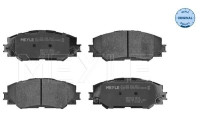 Brake Pad Set, disc brake MEYLE-ORIGINAL Quality 025 243 3617