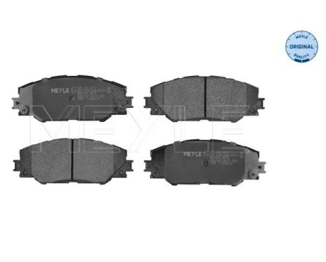 Brake Pad Set, disc brake MEYLE-ORIGINAL Quality 025 243 3717, Image 2