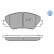 Brake Pad Set, disc brake MEYLE-ORIGINAL Quality 025 243 3717, Thumbnail 2