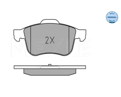 Brake Pad Set, disc brake MEYLE-ORIGINAL Quality 025 243 4019, Image 3