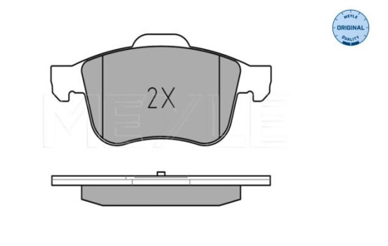 Brake Pad Set, disc brake MEYLE-ORIGINAL Quality 025 243 4019, Image 3
