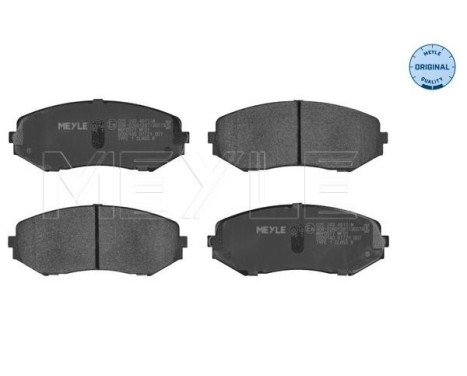 Brake Pad Set, disc brake MEYLE-ORIGINAL Quality 025 243 4617/W, Image 2