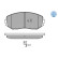 Brake Pad Set, disc brake MEYLE-ORIGINAL Quality 025 243 4617/W, Thumbnail 2