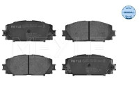 Brake Pad Set, disc brake MEYLE-ORIGINAL Quality 025 243 4717