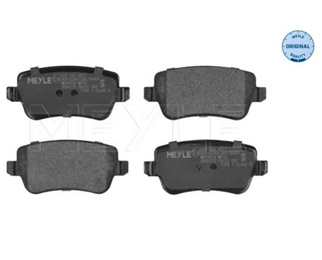 Brake Pad Set, disc brake MEYLE-ORIGINAL Quality 025 243 4817, Image 2