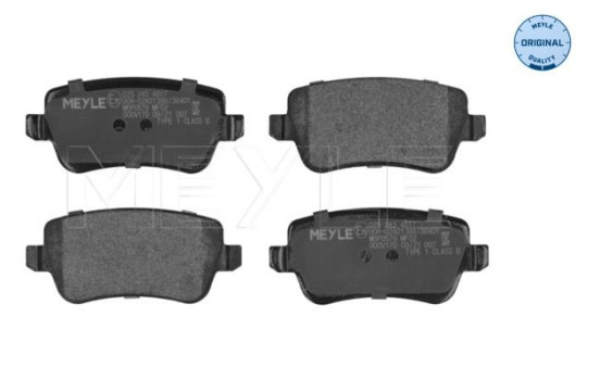 Brake Pad Set, disc brake MEYLE-ORIGINAL Quality 025 243 4817, Image 2