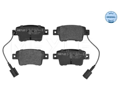 Brake Pad Set, disc brake MEYLE-ORIGINAL Quality 025 243 4917/W, Image 3