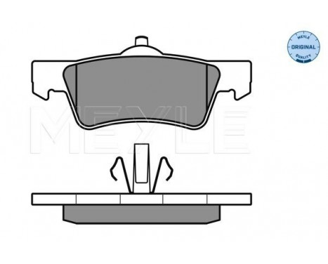 Brake Pad Set, disc brake MEYLE-ORIGINAL Quality 025 243 6719/W, Image 2