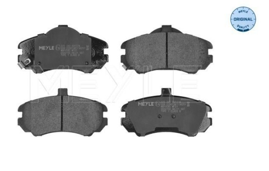 Brake Pad Set, disc brake MEYLE-ORIGINAL Quality 025 243 6917/W