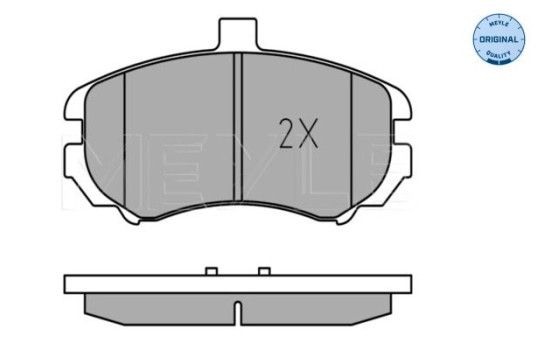 Brake Pad Set, disc brake MEYLE-ORIGINAL Quality 025 243 6917/W, Image 3