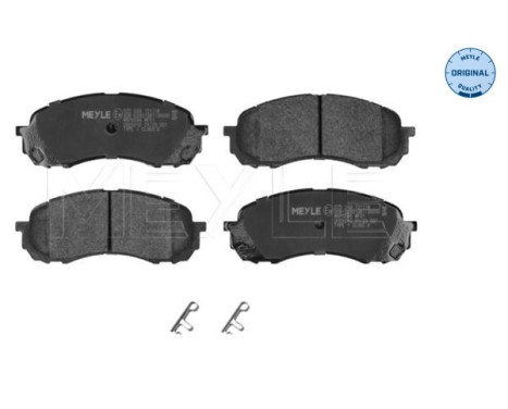 Brake Pad Set, disc brake MEYLE-ORIGINAL Quality 025 243 7217/W, Image 2