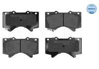 Brake Pad Set, disc brake MEYLE-ORIGINAL Quality 025 243 8618/W