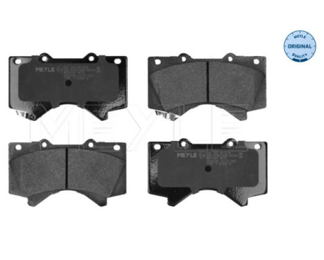 Brake Pad Set, disc brake MEYLE-ORIGINAL Quality 025 243 8618/W, Image 3