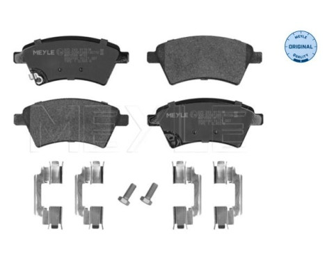 Brake Pad Set, disc brake MEYLE-ORIGINAL Quality 025 243 9116/W, Image 3