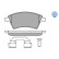 Brake Pad Set, disc brake MEYLE-ORIGINAL Quality 025 243 9116/W, Thumbnail 2