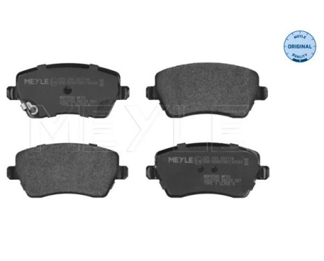 Brake Pad Set, disc brake MEYLE-ORIGINAL Quality 025 244 0317/W, Image 3