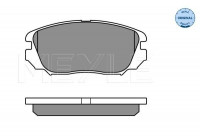 Brake Pad Set, disc brake MEYLE-ORIGINAL Quality 025 244 1519/W