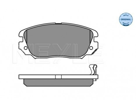 Brake Pad Set, disc brake MEYLE-ORIGINAL Quality 025 244 1519/W, Image 3