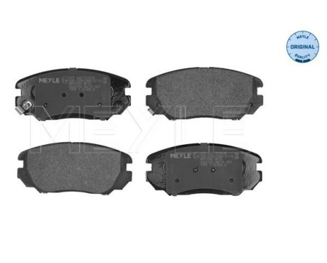 Brake Pad Set, disc brake MEYLE-ORIGINAL Quality 025 244 1519/W, Image 4