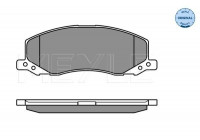 Brake Pad Set, disc brake MEYLE-ORIGINAL Quality 025 244 1817/W