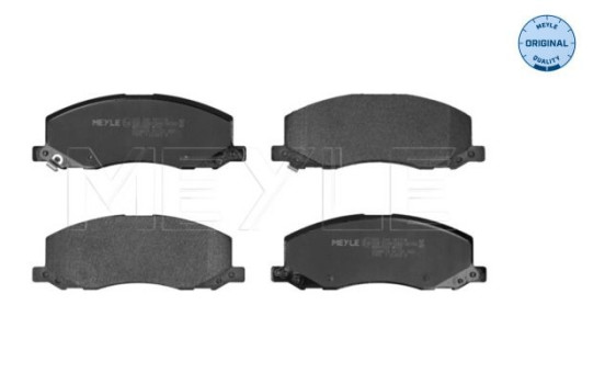 Brake Pad Set, disc brake MEYLE-ORIGINAL Quality 025 244 1817/W, Image 4