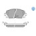 Brake Pad Set, disc brake MEYLE-ORIGINAL Quality 025 244 5116, Thumbnail 2