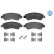 Brake Pad Set, disc brake MEYLE-ORIGINAL Quality 025 244 6519, Thumbnail 2
