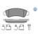 Brake Pad Set, disc brake MEYLE-ORIGINAL Quality 025 244 6519