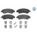 Brake Pad Set, disc brake MEYLE-ORIGINAL Quality 025 244 6519, Thumbnail 2