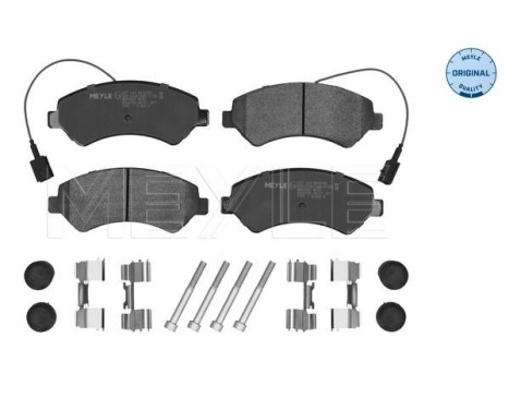 Brake Pad Set, disc brake MEYLE-ORIGINAL Quality 025 244 6619/W1, Image 3