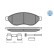 Brake Pad Set, disc brake MEYLE-ORIGINAL Quality 025 244 6819/W1