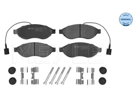 Brake Pad Set, disc brake MEYLE-ORIGINAL Quality 025 244 6819/W1, Image 3