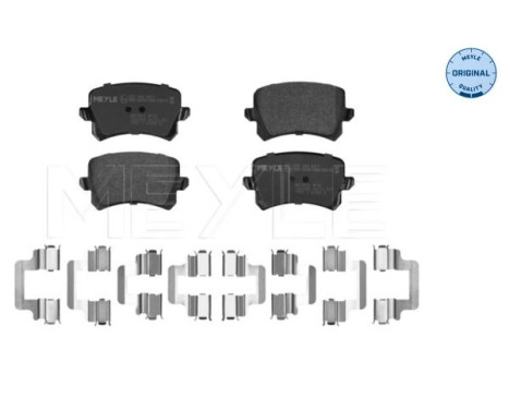 Brake Pad Set, disc brake MEYLE-ORIGINAL Quality 025 244 8317, Image 2