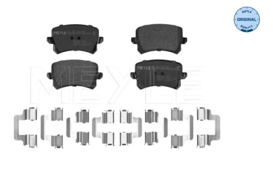 Brake Pad Set, disc brake MEYLE-ORIGINAL Quality 025 244 8317, Image 2