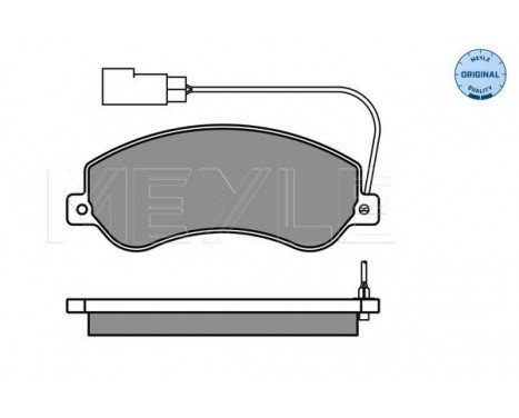 Brake Pad Set, disc brake MEYLE-ORIGINAL Quality 025 244 8419/W, Image 2