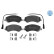 Brake Pad Set, disc brake MEYLE-ORIGINAL Quality 025 244 8419/W, Thumbnail 3