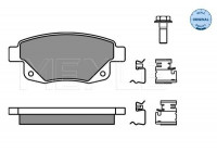 Brake Pad Set, disc brake MEYLE-ORIGINAL Quality 025 244 8617/W
