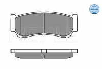 Brake Pad Set, disc brake MEYLE-ORIGINAL Quality 025 244 8816/W
