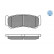 Brake Pad Set, disc brake MEYLE-ORIGINAL Quality 025 244 8816/W