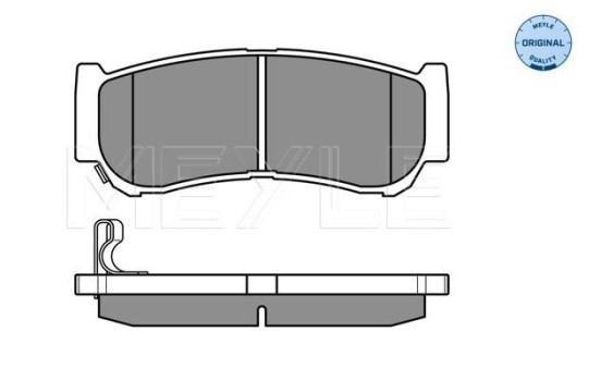 Brake Pad Set, disc brake MEYLE-ORIGINAL Quality 025 244 8816/W, Image 2