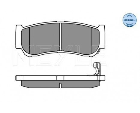 Brake Pad Set, disc brake MEYLE-ORIGINAL Quality 025 244 8816/W, Image 3