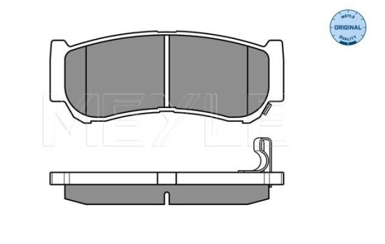 Brake Pad Set, disc brake MEYLE-ORIGINAL Quality 025 244 8816/W, Image 3
