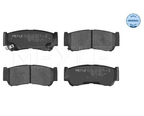 Brake Pad Set, disc brake MEYLE-ORIGINAL Quality 025 244 8816/W, Image 4