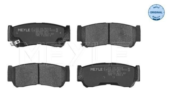 Brake Pad Set, disc brake MEYLE-ORIGINAL Quality 025 244 8816/W, Image 4