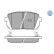 Brake Pad Set, disc brake MEYLE-ORIGINAL Quality 025 244 9116/W, Thumbnail 2