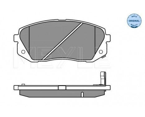 Brake Pad Set, disc brake MEYLE-ORIGINAL Quality 025 245 0116/W, Image 3