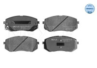 Brake Pad Set, disc brake MEYLE-ORIGINAL Quality 025 245 0116/W
